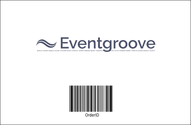 Fractal Wave Drink Ticket Product Back