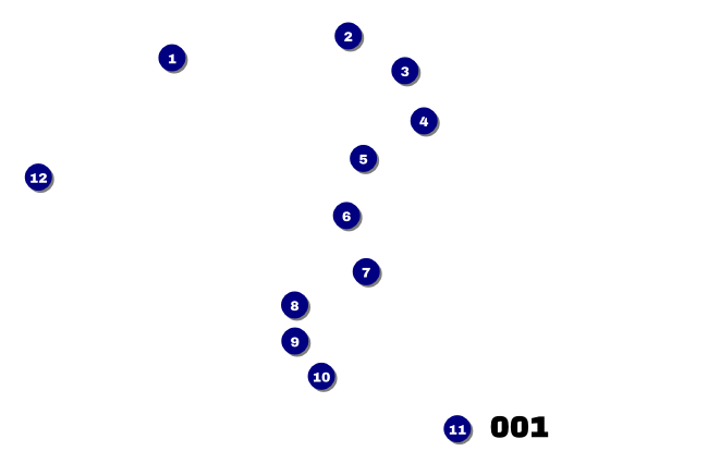 Class Reunion Mascot Red Drink Ticket Front Field Markers