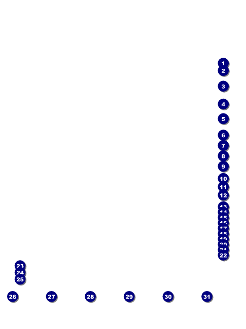 Dinner Dance Flyer Front Field Markers