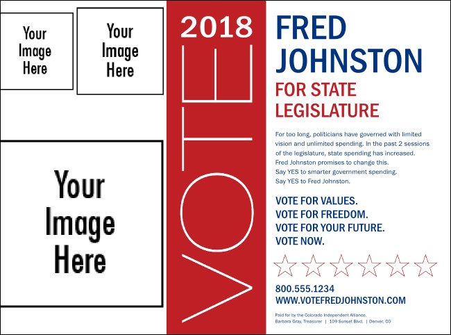 Modern Vote Flyer