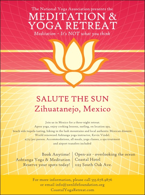 Lotus Flower Flyer