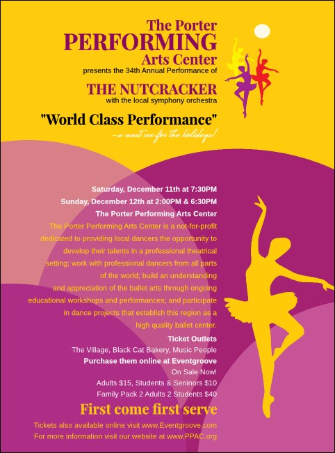 Dance Circles Flyer Product Front