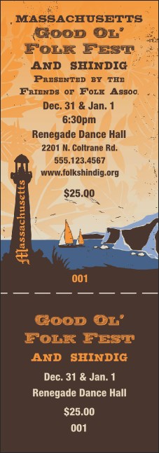 Massachusetts General Admission Ticket