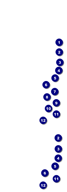 Sexy Vampire Event Ticket Front Field Markers
