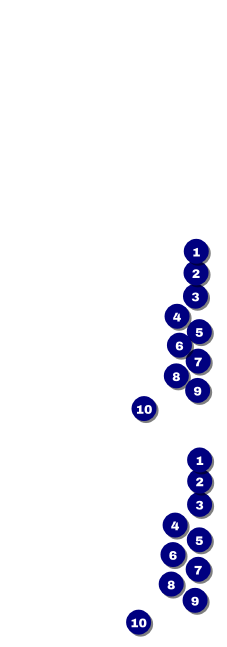 Modern Dance White Event Ticket Front Field Markers