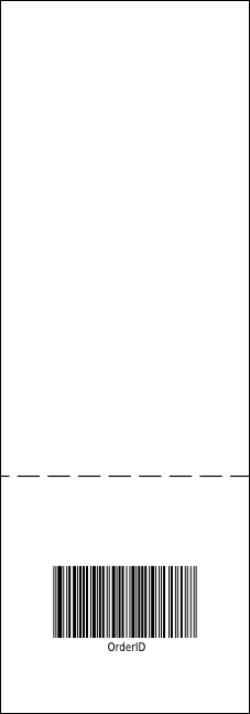 Big Heart Purple Event Ticket Product Back