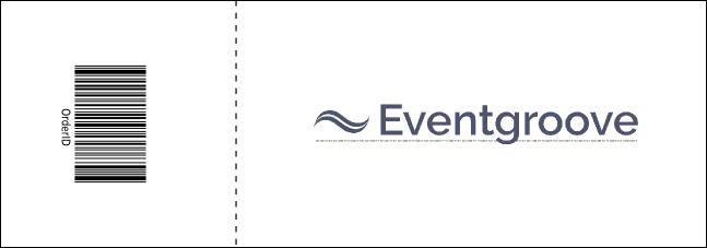 Color Circles Event Ticket Product Back