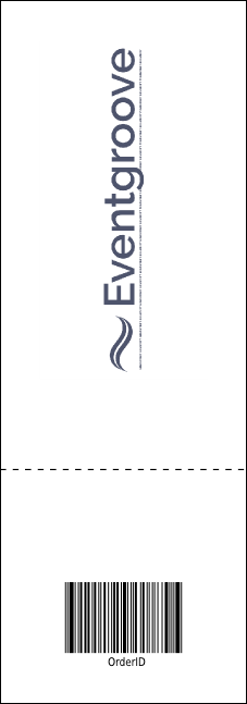 Casino Dealer Event Ticket Product Back