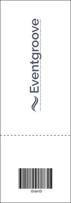 Fourth of July Hometown Event Ticket Product Back