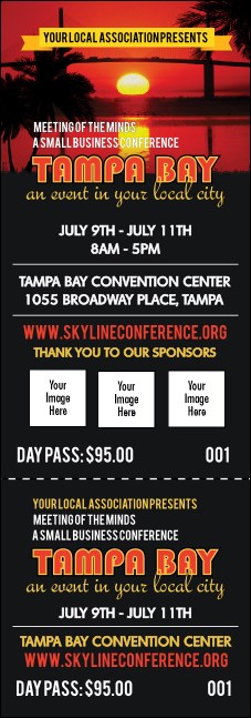 Tampa Bay Sunset Event Ticket