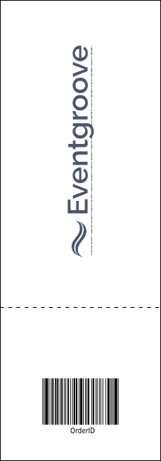Education Chalk Board Event Ticket Product Back