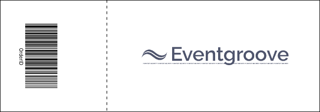 Lions Club International Water Color Event Ticket Product Back