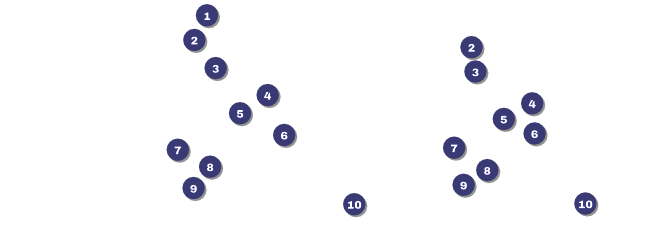 Yellow Ribbon Event Ticket Front Field Markers