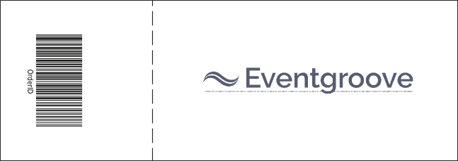 Blue Ribbon Event Ticket Product Back