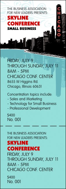 Chicago Event Ticket