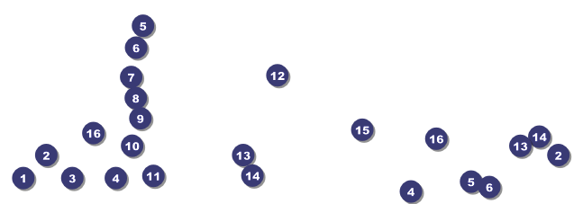 Blue Image General Admission Ticket Front Field Markers