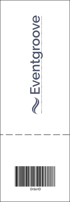 Green Squares Ticket Product Back