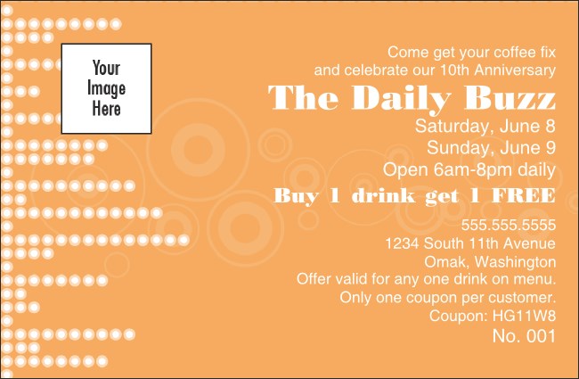 Orange Sound 1 Coupon Product Front
