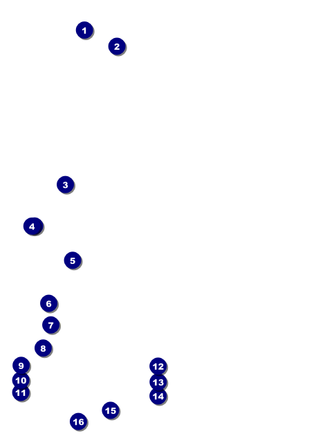 Bowling League Invitation Front Field Markers
