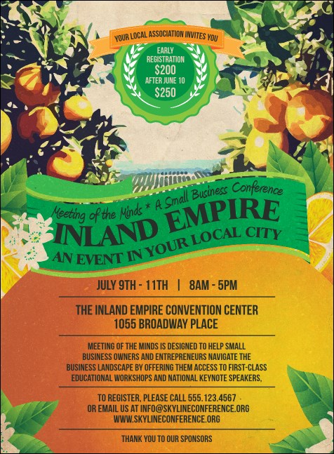 Inland Empire Invitation