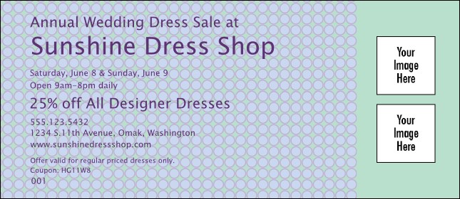 Polka Design Coupon 2 Product Front