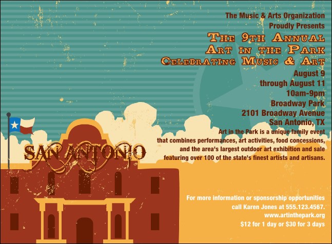 San Antonio Invitation