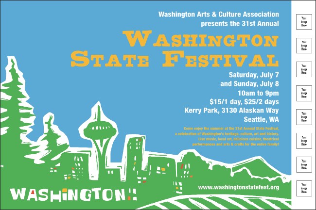 Washington Poster Product Front