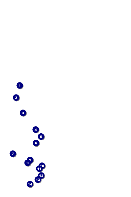 Valentine Heart Poster Front Field Markers