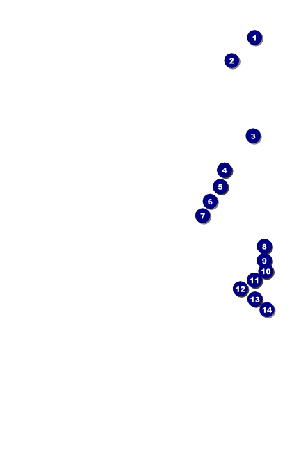 BBQ Retro Chalkboard Poster Front Field Markers