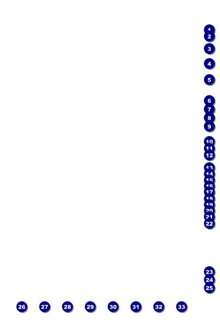 Rock Concert Poster Front Field Markers