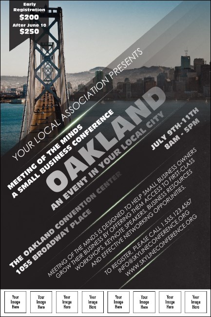 Oakland Logo Poster