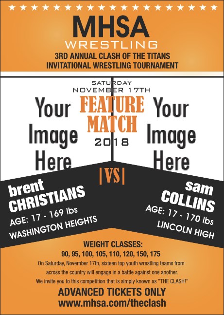 Versus Orange Postcard