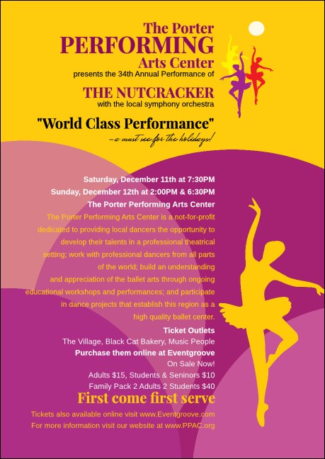 Dance Circles Postcard Product Front