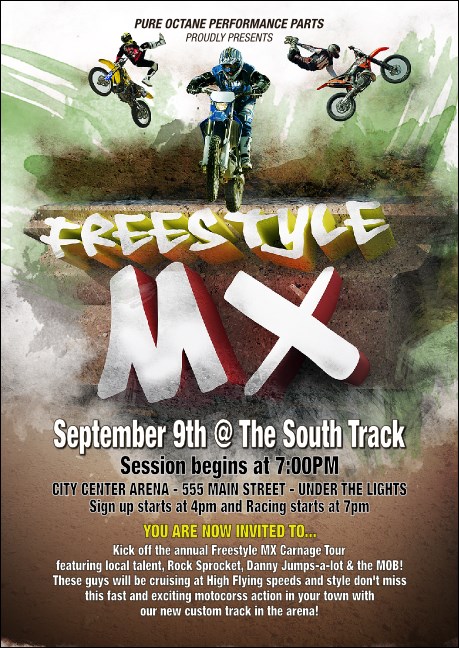 Freestyle MX Postcard