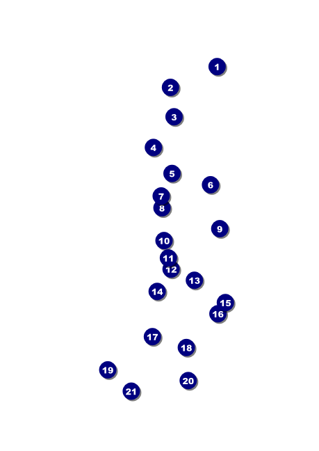 Cheerleading Spirit Postcard Front Field Markers