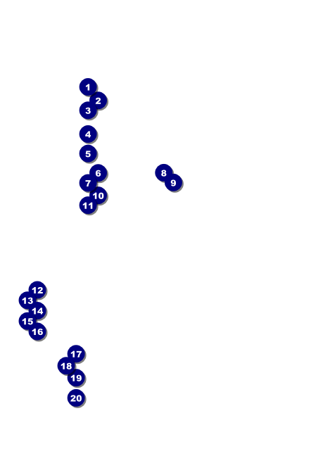 Rochester 2 Postcard Front Field Markers