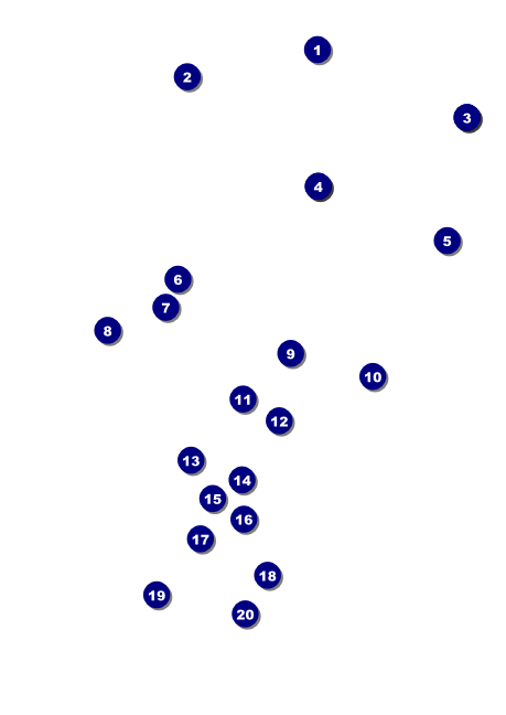 Indianapolis Postcard Front Field Markers