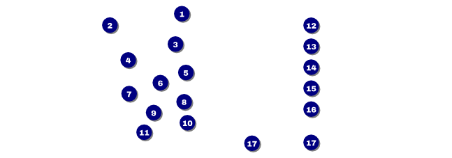 Green Ribbon Raffle Ticket Front Field Markers