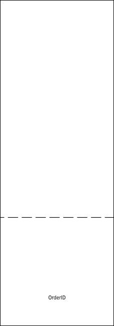 Dance Festival Raffle Ticket Product Back