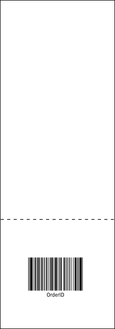 Abstract Lights Raffle Ticket Product Back