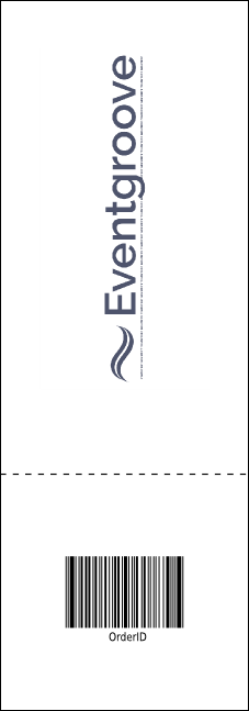 Acoustic Strings Raffle Ticket Product Back