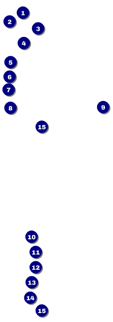 Fundraising Hands Raffle Ticket Front Field Markers