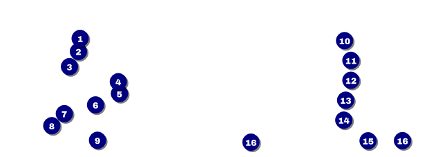 American Flag Raffle Ticket 004 Front Field Markers