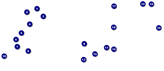 MMA Main Event  Blue VIP Pass Front Field Markers
