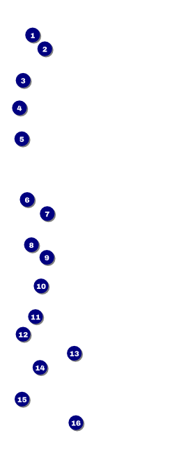Abstract Lights VIP Pass Front Field Markers
