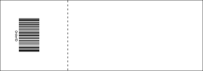 Star Theme Raffle Ticket Product Back