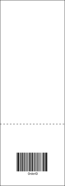 Gymnastics Event Ticket Product Back