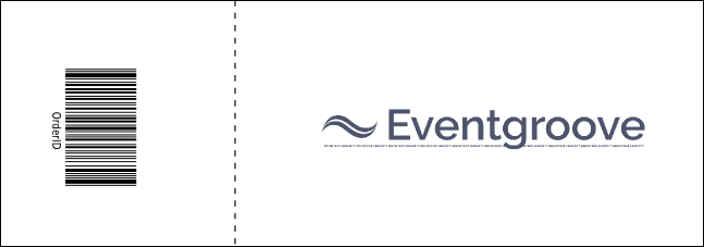 Lacrosse Event Ticket Product Back