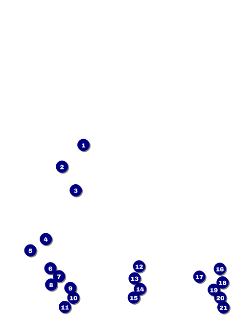Merry Go Round Invitation Front Field Markers