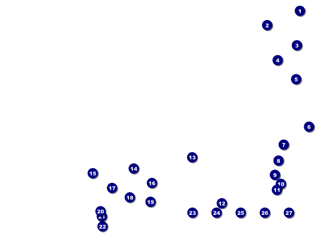 Rugby Stadium Flyer Front Field Markers